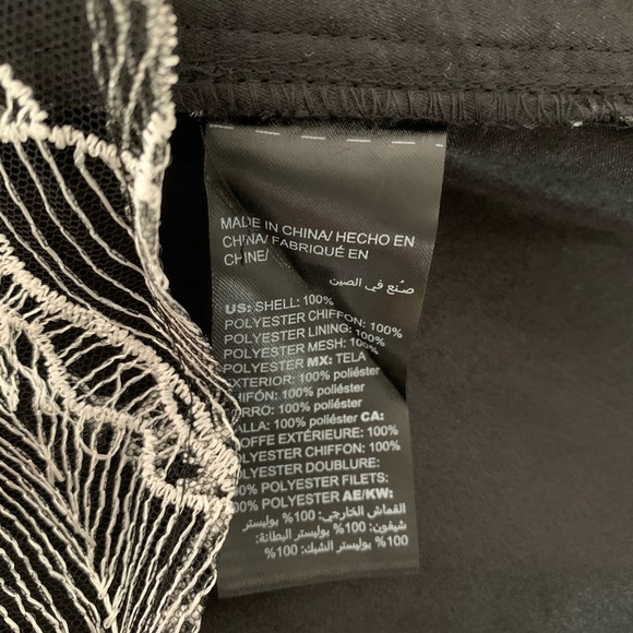 WHBM embroidered fit and flare dress - Picture 8 of 8